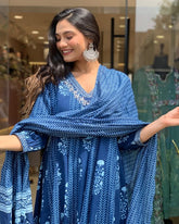 Enjoy This Wedding Season with our Very Beautiful Anarkali suit Set..